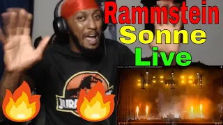 American Reacts To Rammstein - Sonne Live (Download Festival 2016)