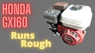 Honda GX160 Engine Runs Rough - Lets Get It Right