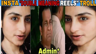 Insta double meaning reels Troll | telugu trolls  | Telugu trolls Latest | #comedy#viral #trolls