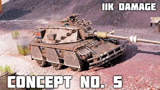 Concept No. 5 WoT – 6Kills, 11K Damage