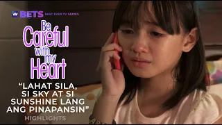 Lahat sila, si Sky at Sunshine lang ang papansinin| Be Careful With My Heart Highlights | iWant BETS