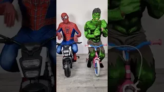 Hulk and Spider-Man Patli Kamariya More hi hi hi #shorts