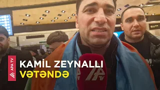 Kamil Zeynallı Bakıya qayıtdı – APA TV