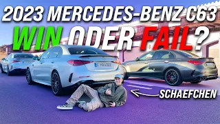 @schaefchen fährt den neuen 2023 C63 AMG | Der schlechteste AMG jemals? | INSTA360 ONE RS