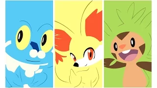 All Pokemon Starters And Evolutions Generation 6