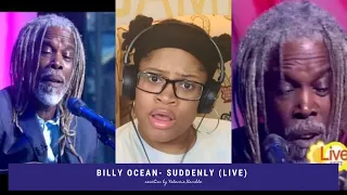 (First time Reaction) Billy Ocean- Suddenly (Live)- Reaction Video!