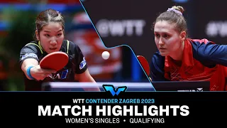 Anastassiya Lavrova vs Sakura Mori | WS Qual | WTT Contender Zagreb 2023