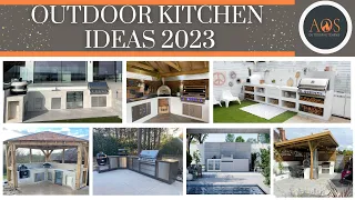 OUTDOOR KITCHEN IDEAS 2023 | GARDEN DESIGN + INSPIRATION