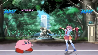 ADD004 MUGEN: Kirby (Me) Vs Heart Aino