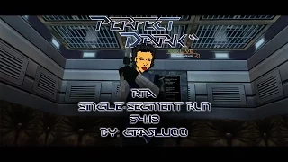 Perfect Dark XBLA - Perfect Agent - Single-segment RTA Speedrun (54:18) [Old World Record]