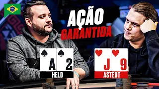 BLEFES LOUCOS contra mãos fortes no EPT Paris | PokerStars Brasil