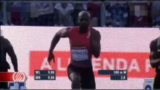 Akani Simbine beats Asafa Powell with 9.89s in Men's 100m at Gyulai Istvan Memorial 2016