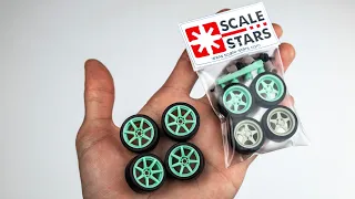 Scale Stars 1/24 Aftermarket Wheels - Work Emotion T7R & Desmond RegaMaster EVO for my model cars