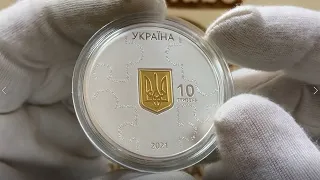 Новинка!10 гривен 2021/25 лет Конституции Украины!