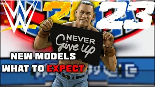 WWE 2K23 NEW MODELS AND MY FACTION MODELS! - What To Expect (Action Figure Cena)