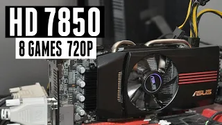 HD 7850 Test in 8 Games 720p 2020