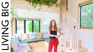 Solo Mum’s Stunning Ultra Spacious Tiny Home ❤️