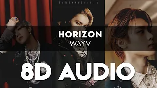 WAYV - HORIZON 8D AUDIO [USE HEADPHONES] + Romanized Lyrics