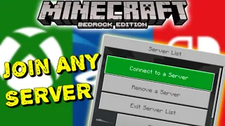 Minecraft | Join Any Non-Featured Bedrock Server | Xbox/PS4/Switch | DNS Method w/ BedrockConnect