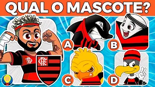 Adivinhe os MASCOTES dos TIMES de Futebol | Quiz de Futebol