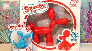 Интерактивная Собака Сквики из Воздушных Шариков и Мини Щенок Squeakee The Balloon Dog Распаковка