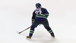 D. Sedin scores in OT, ties Canucks record