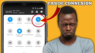 Comment régler données mobiles activées mais pas internet