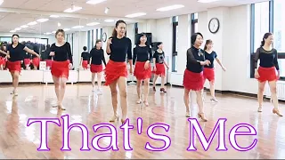 That's Me Line Dance Demo(Improver)