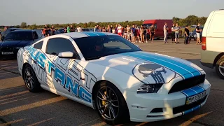 Drag Racing - MUSTANG 5.0; PANAMERA 4S; MAD MAX ! (взлетка Конотоп 20.07.2019)