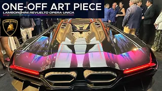 Stunning One−off Lamborghini Revuelto Opera Unica Makes Its Debut During Art Basel Miami Beach 2023