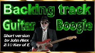 🛤️ Guitar Boogie - backing track - Key of E  2:10