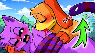 Dogday Sucks Catnap's Blood?! |  Poppy Playtime 3 Animation | Dogday sucks the venom out of Catnap