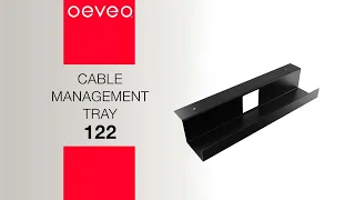 Oeveo Cable Management Tray: Say Goodbye to Tangled Computer Cables!