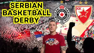 HOOLIGANS UNLEASHED | BEST BASKETBALL ATMOSPHERE | RED STAR V PARTIZAN