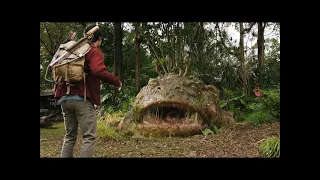 LOVE AND MONSTERS 2020   GIANT FROG MONSTER ATTACK SCENE    HD MOVIE CLIP