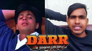 Darr (1993) Shahrukh Khan | Sunny Deol | Darr movie spoof | best dialogue | best scene | hindi spoof