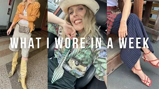 WHAT I WORE IN A WEEK/SPRING 2023 OUTFITS