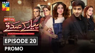 Pyar Ke Sadqay | Episode 20 | Promo | Digitally Presented By Mezan | HUM TV | Drama