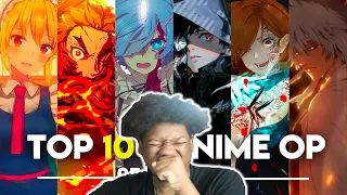 HE DON'T MISS!!! | @Kuma_YT Top 100 Anime Openings of All Time Reaction