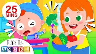 Yum Yum Vegetables | Healthy Eating | Kids Songs & Nursery Rhymes by Little Angel