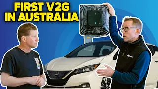 It's Now Legal To Use Your CAR To Power Your HOUSE! Australia's First Bi-Directional EV Charger