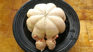 How To. Debone A Whole Chicken.A Stuffed Chicken Cushion. #SRP