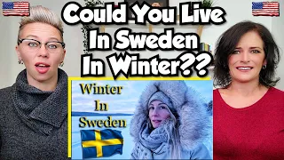 American Couple Reacts: Winter in Sweden | Daily life in a Frozen Land! Jonna Jinton FIRST TIME!