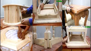 6 Most Effective Woodworking Ideas That You Cannot Ignore // Table Models With Breakthrough Designs