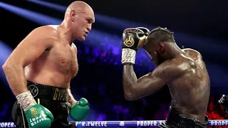 Wilder Vs Fury 3 Slow motion every single angel  of knockdown HD