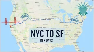 NYC TO SF | 7 Day Roadtrip