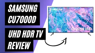Samsung CU7000/CU7000D TV Review & Detailed Look