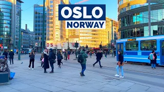 Oslo Norway 🇳🇴- May 2022 - 4K-HDR Walking Tour - (▶92 min)