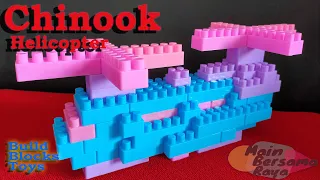 building blocks helicopter | chinook | building toys