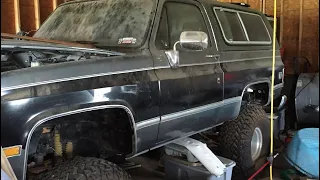 1988 K5 Blazer Barn Find Start to Almost Finished